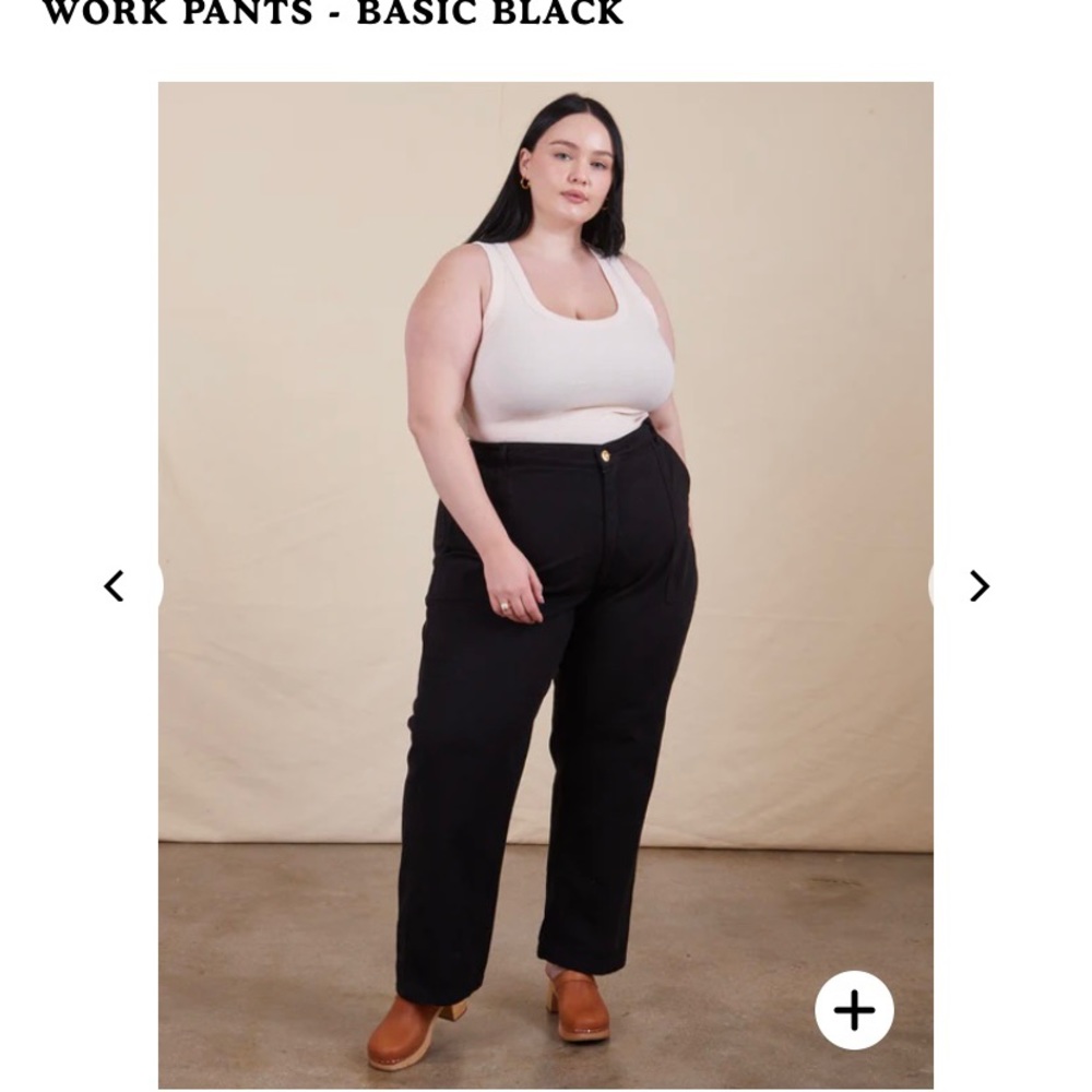 Black XL big bud press work pants